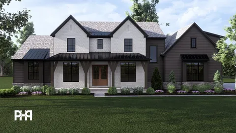 The Villetta house plan, exterior view 1